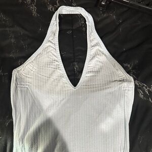 light blue Halter Top